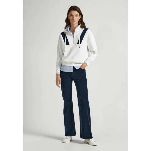 Pepe Jeans WILLA Pantalones de pana  - Pantalón de pana para mujer color azul marino