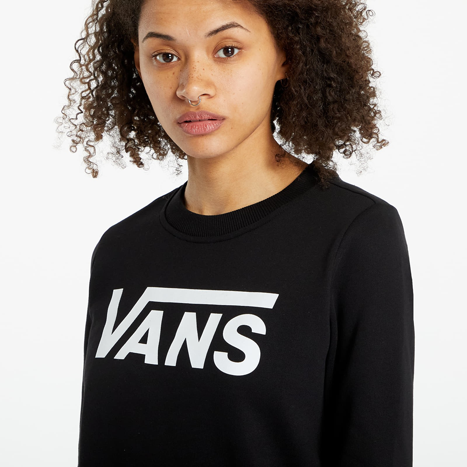 Sudadera Vans Classic V WM Black Sueter para mujer Hoodie Vans