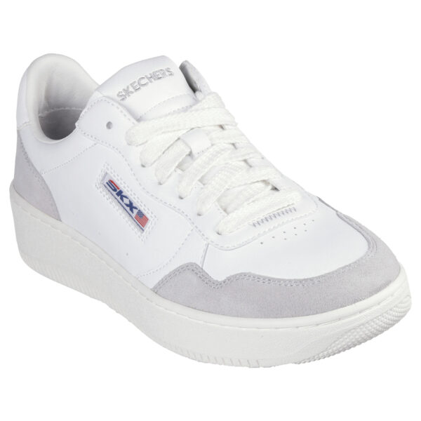 Skechers Sport Court 2.0 On The Block - Zapatillas Skechers para mujer con cordones y Memory Foam