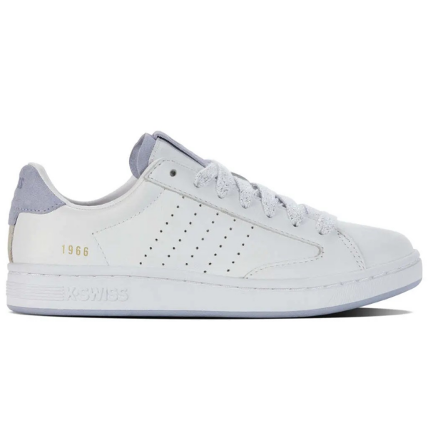 K-Swiss Womens Trainer Lozan Klub LTH - Zapatillas deportivas Kswiss para mujer - Sneaker blanco casual mujeres K Swiss