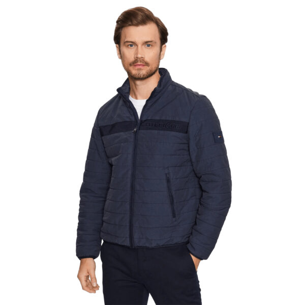 Chaqueta acolchada Tommy Hilfiger para hombre - Cazadora con cierre cremallera - Plumífero con logo bordado