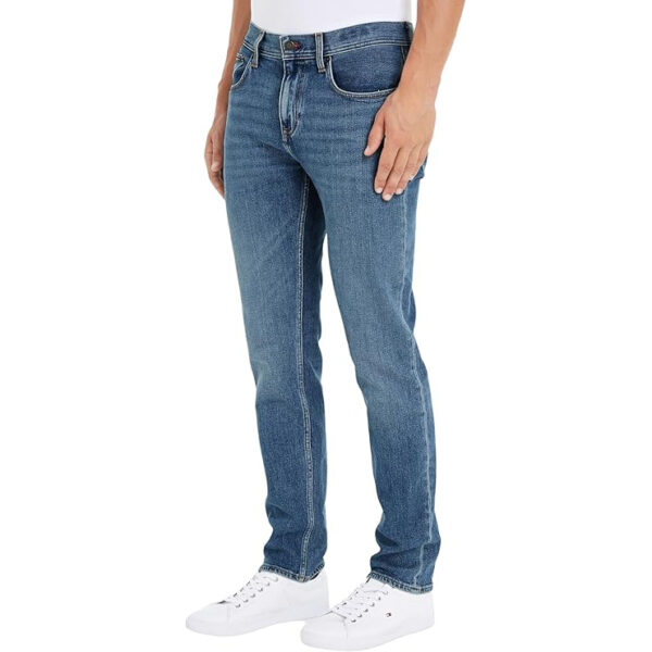 Jeans Tommy Hilfiger Denton Straight para hombre - Vaqueros rectos denim azul Tommy Hilfiger