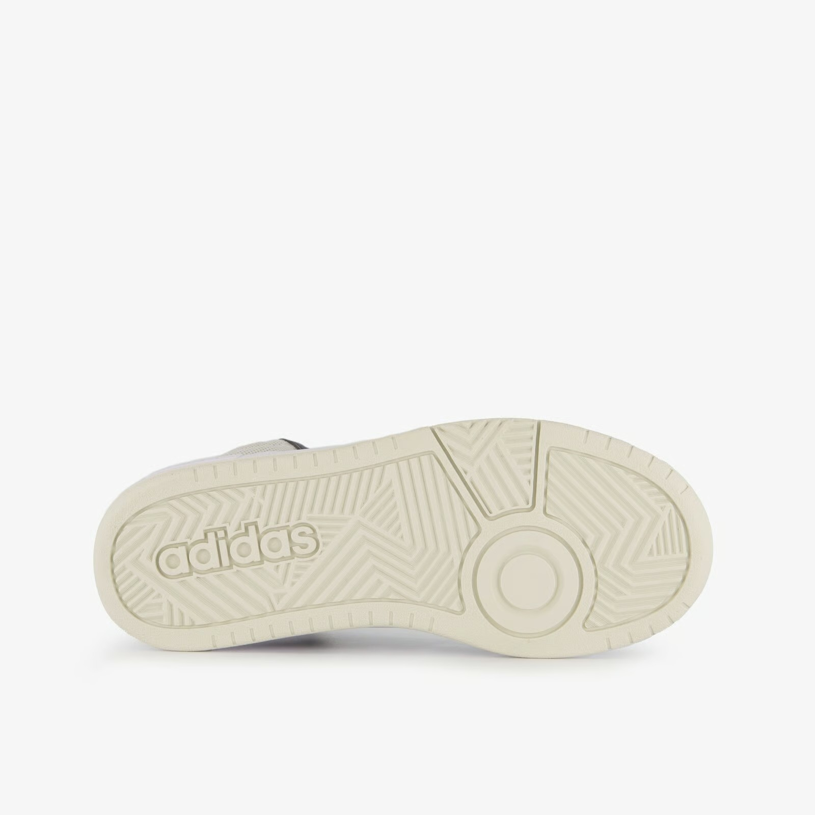 Adidas Hoops 3.0 Mid para niños - Zapatillas deportivas altas infantiles estilo basket en blanco y negro - Imagen 2