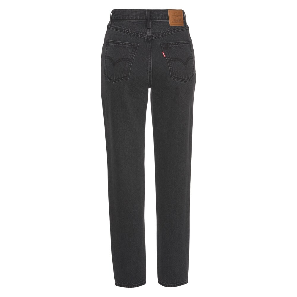 Levi's Mom 80's Jeans para mujer - Pantalones vaqueros Levis de tiro alto estilo Mom Fit en color negro lavado - Imagen 4