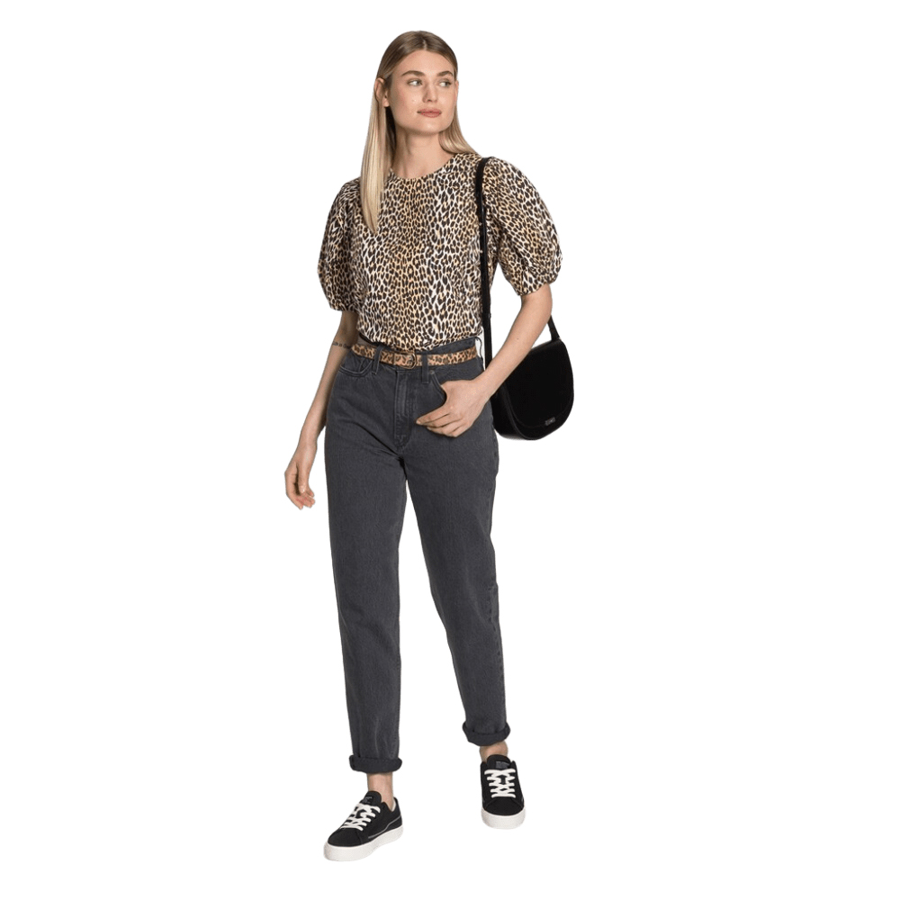 Levi's Mom 80's Jeans para mujer - Pantalones vaqueros Levis de tiro alto estilo Mom Fit en color negro lavado - Imagen 2