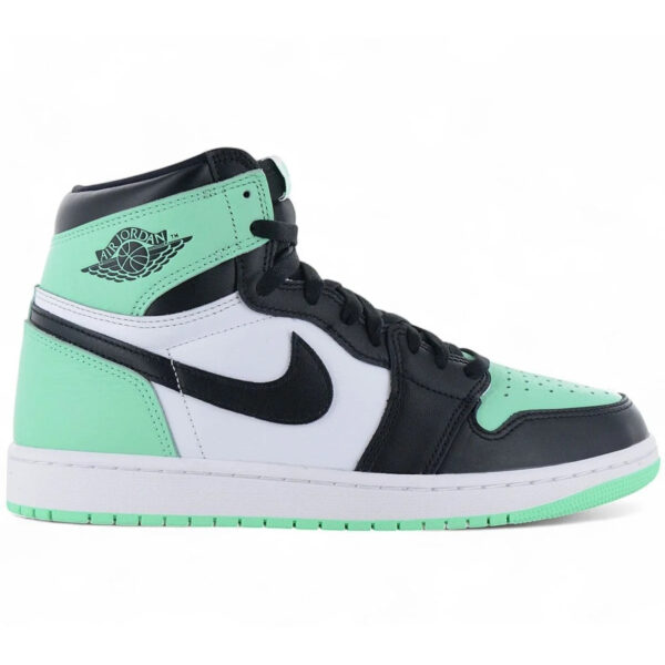 Nike Air Jordan 1 Retro High OG Green Glow - Zapatillas altas para hombre blancas, negras y verde menta