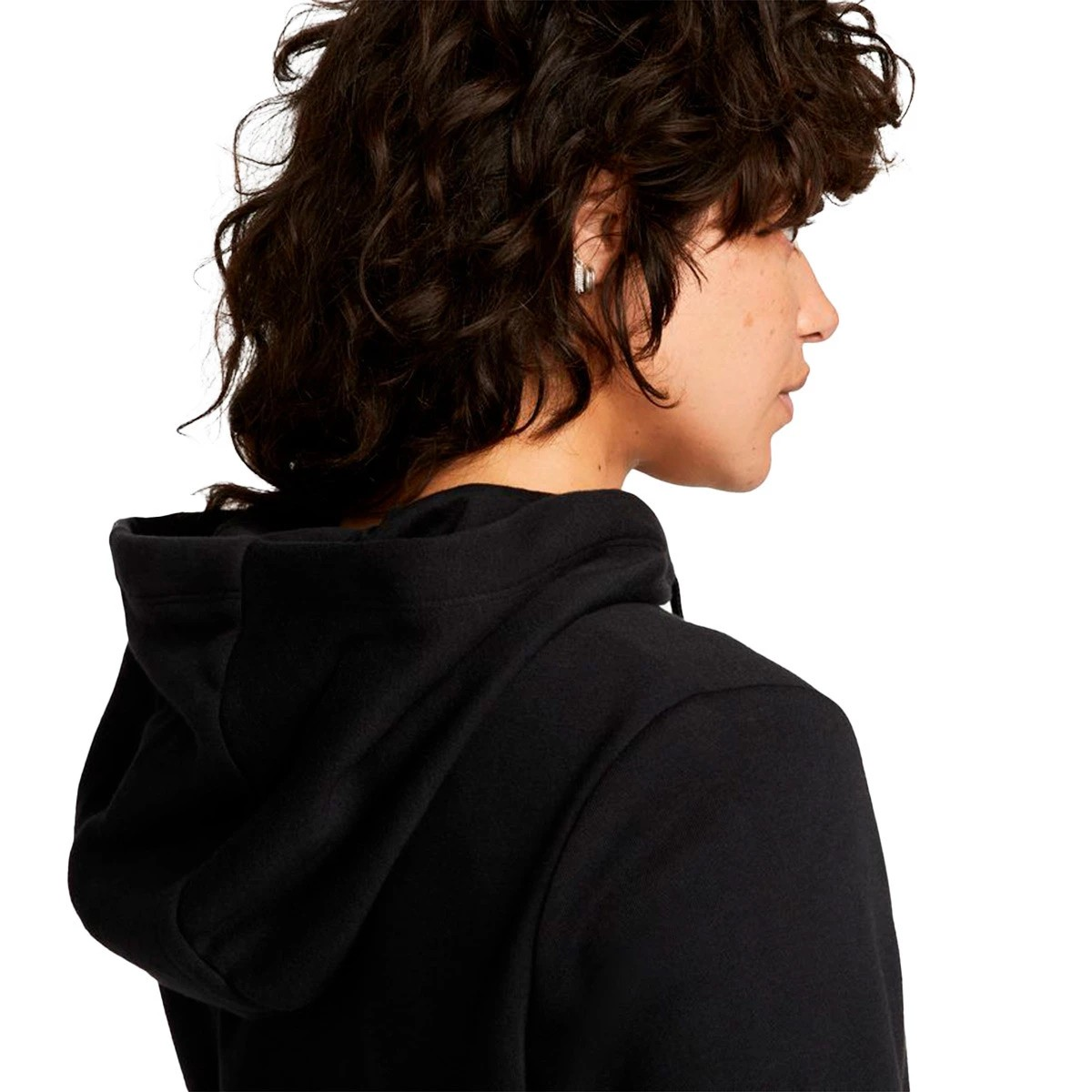 Sudadera Nike Sportswear Club Futura - Hoodie con capucha para mujer en color negro - Imagen 2