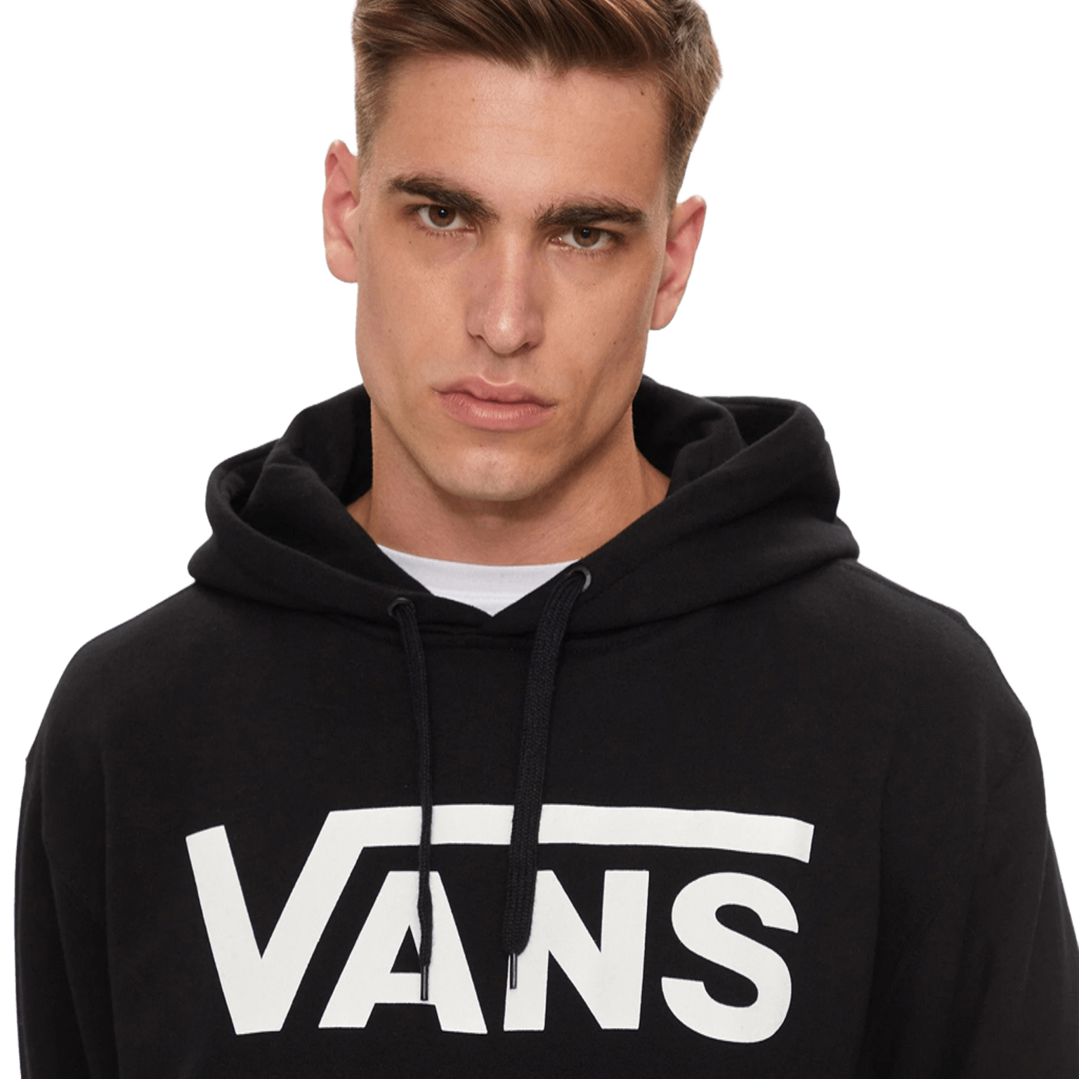 Sudadera Vans Classic Pullover – Sudadera negra con capucha para hombre - Imagen 3