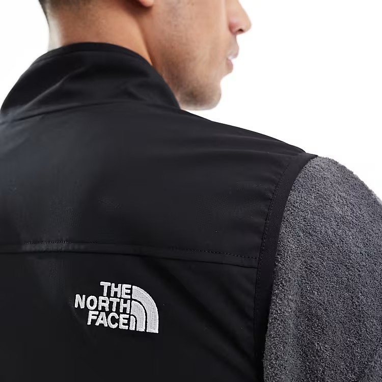 The North Face Nimble - Chaleco Cortavientos Softshell Negro para Hombre - Imagen 4