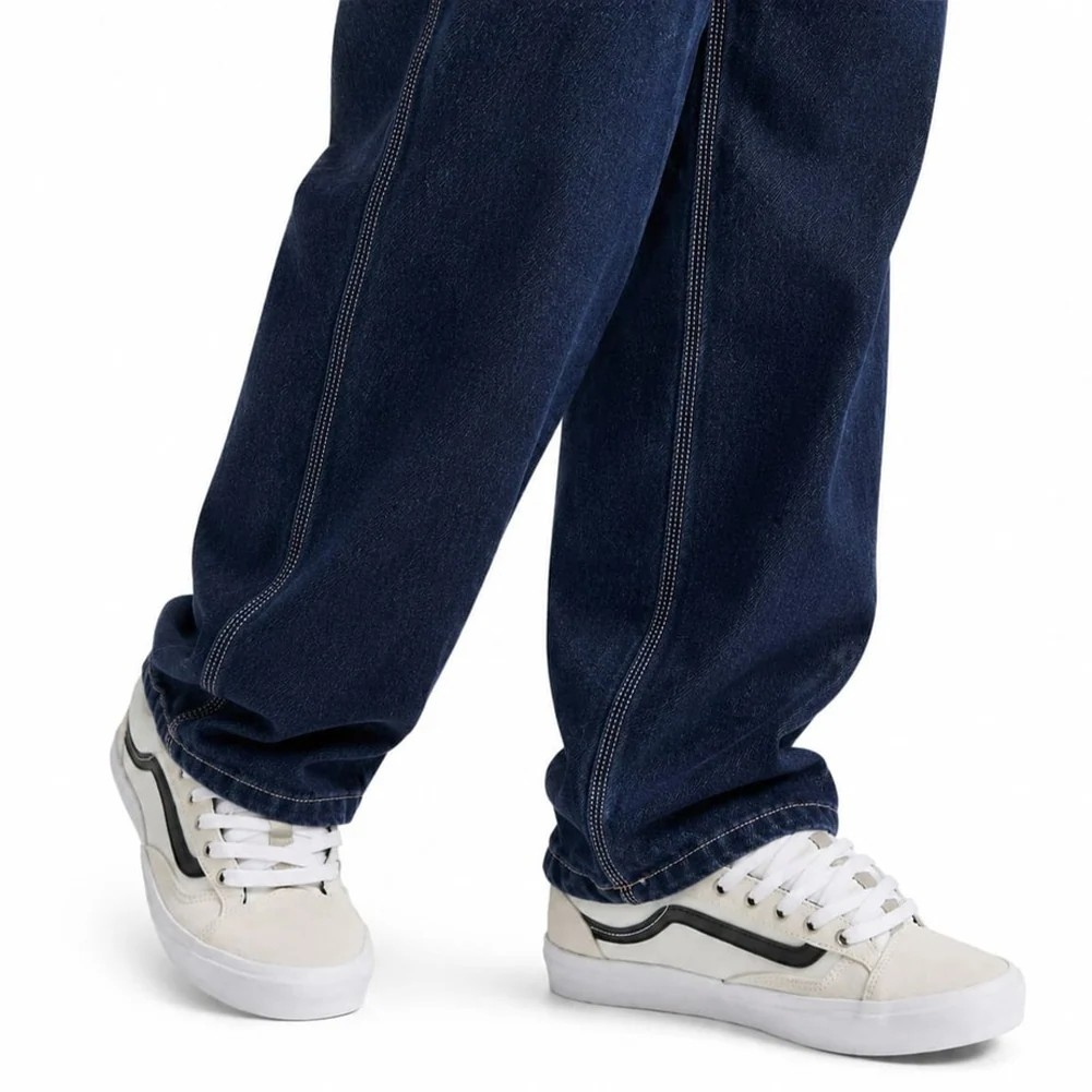 Vans Skate Old Skool 36+ - Zapatillas Unisex Blancas con Detalles Negros - Imagen 3