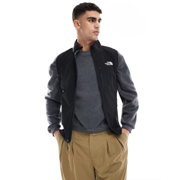 The North Face Nimble - Chaleco Cortavientos Softshell Negro para Hombre
